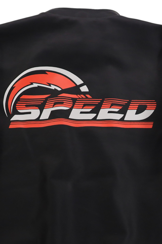 Racing Woven PU Jacket - Orange/Black