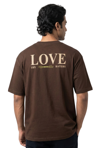 Love Thy Haters Graphic Boxy Fit T-shirt