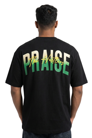Praise The Hustlers Graphic Boxy Fit T-shirt