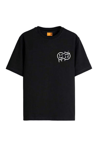 Fake Smile Graphic Boxy Fit T-shirt