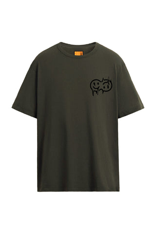 Fake Smile Graphic Boxy Fit T-shirt