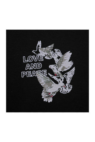 Love & Peace Graphic Boxy Fit T-shirt