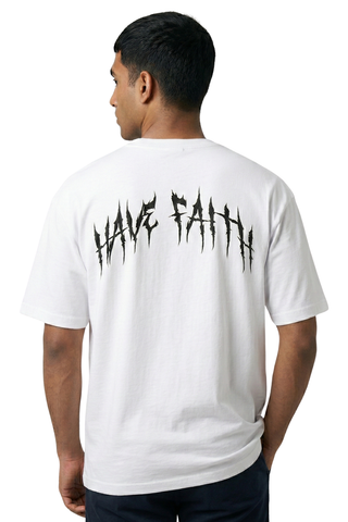 Have Faith Graphic Regular Fit T-Shirt