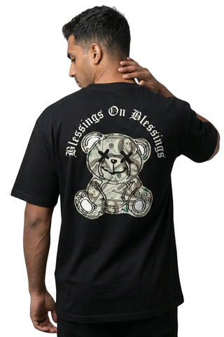Money Bear Graphic Regular Fit T-Shirt
