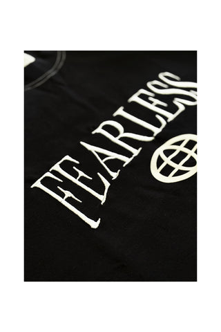 Fearless Embroidered Regular Fit T-shirt