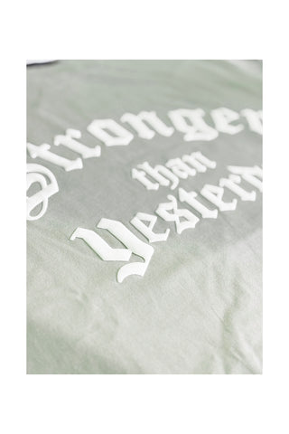 Stronger Than Yesterday Boxy Fit T-shirt