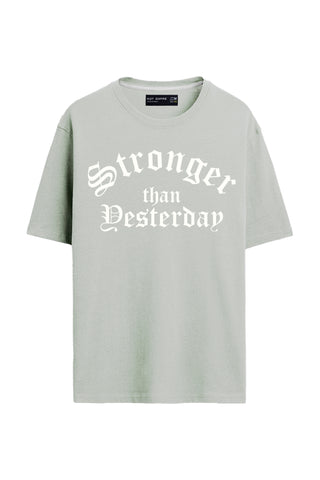 Stronger Than Yesterday Boxy Fit T-shirt