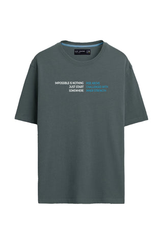 Push Through Pain Boxy Fit T-shirt