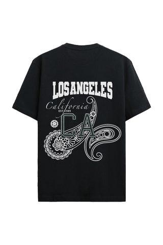 Los Angeles Appliques Boxy Fit T-shirt