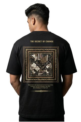 The Secret of Change Graphic Regular Fit T-Shirt