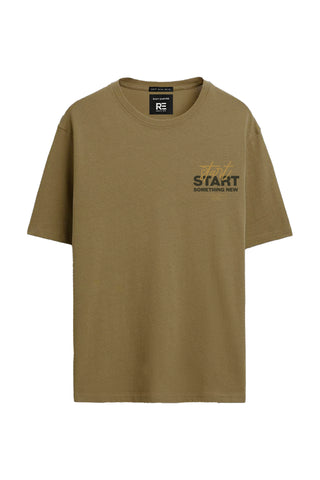 Start Graphic Regular Fit T-Shirt