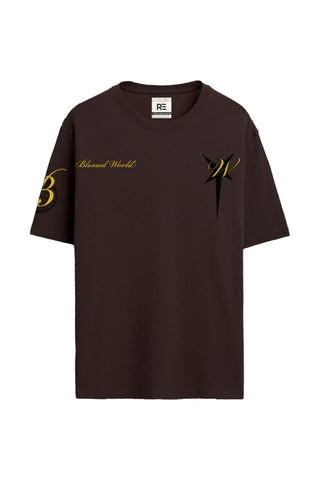 Blessed World Graphic Boxy Fit T-shirt