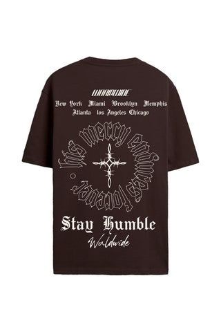 Stay Humble Worldwide Boxy Fit T-shirt