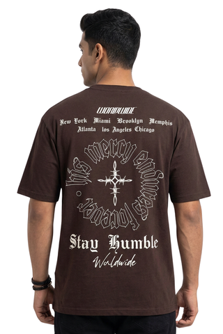 Stay Humble Worldwide Boxy Fit T-shirt