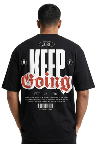 Keep Going Graphic Regular Fit T-shirt