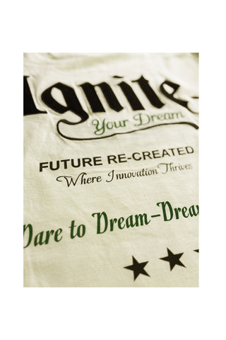 Ignite Your Dream Vintage Script Graphic Tee