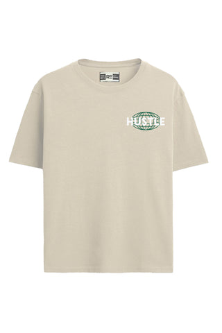 Hustle Globe Graphic Fit T-shirt