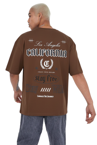 Los Angeles Script Graphic T-shirt