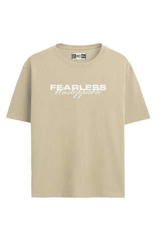 Fearless Unstoppable Graphic Regular Fit T-shirt