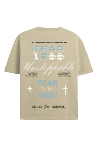 Fearless Unstoppable Graphic Regular Fit T-shirt