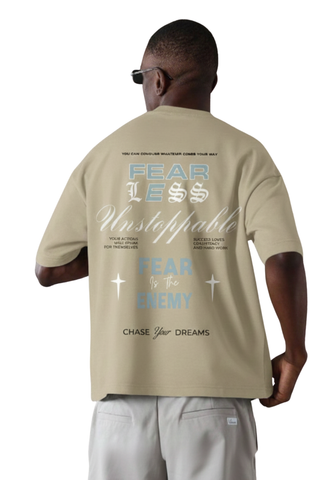Fearless Unstoppable Graphic Regular Fit T-shirt