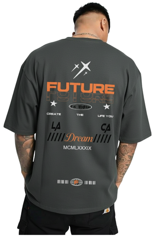 Future Graphic Printed Fit Tshirt