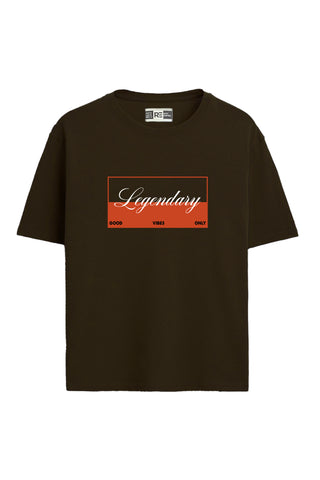 Legendary Good Vibes Only Graphic Regular Fit T-shirt
