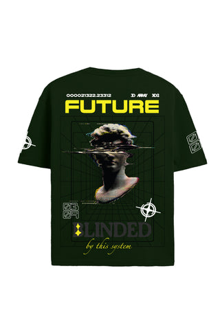 Future Blinded System Graphic Regular Fit T-shirt