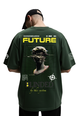 Future Blinded System Graphic Regular Fit T-shirt
