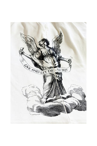 Men’s Angel Palms Printed Co-Ord Set | Oversized T-Shirt & Shorts