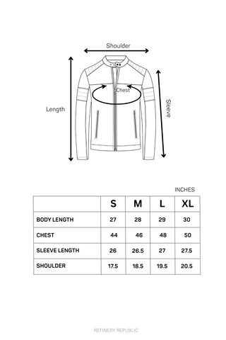 Racing Woven PU Jacket - Blue/White